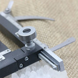 ADD On X-Y Graduated Microscope Stage Mechanic Scale Attachment Microscope Reticles Formaturas Accessories Microscopio Parts