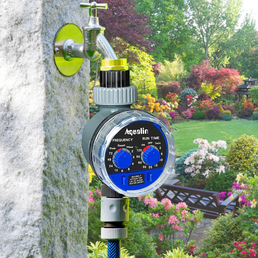 Garden  Water Timer Ball Valve Automatic Electronic Watering Timer Home Garden Irrigation Timer Controller  System #21025