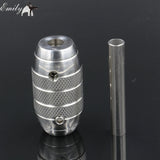 25mm Stainless Steel Tattoo Grip with Back Stem Grips Tubes for Tattoo Machine Needles Supply