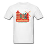 Latest Vintage Amsterdam Netherlands City Print T Shirt Top Quality Cotton Casual Tops T-Shirt Windmill Urban Men Tshirt Fashion