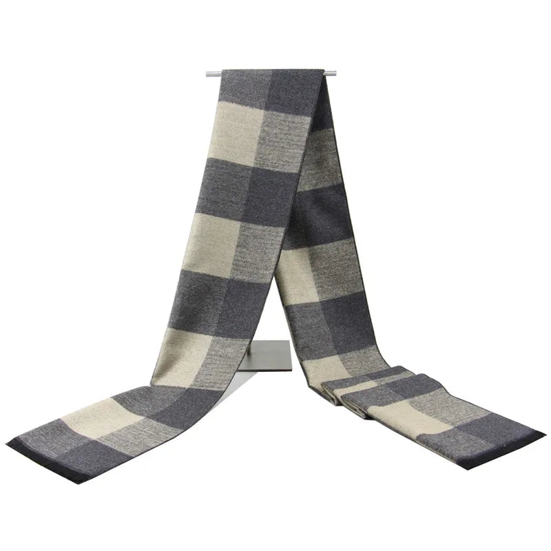 Newest fashion design casual scarves winter Men's cashmere Scarf luxury Brand High Quality Warm Neckercheif Modal Scarves men