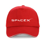 SpaceX Space X Logo cap Men Women 100%cotton car Baseball caps Unisex Hip Hop adjustable Snapback Hat