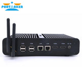 Partaker B2 Windows Mini PC i7 Barebone HTPC  Fanless Computer Broadwell 5Gen Core i7 4500U with 300M Wifi