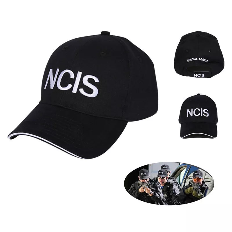 2021  NCIS Cap Embroidery Hat Special Agents Logo Hat Naval Criminal Investigative Service Movie Cap Adjustable Baseball Cap Hat