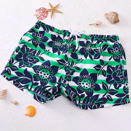 Men's Printed Board Shorts Quick Dry Beach Shorts Swim Trunks Male Bikini Swimwear Surfing Shorts Short De Bain Homme Banadore