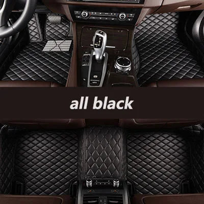 HeXinYan Custom Car Floor Mats for Mercedes Benz all models E C SLK G GLS GLC GLA GLE GL CLA ML GLK CLS S R A B CLK vito viano