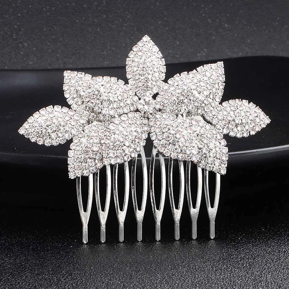 Miallo Full Austrian Crystal Hair Combs Fashion Wedding Hair Jewelry Women Hair Clips Bridal Hairpins Hairstylist Designer