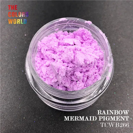 TCT-088 Mermaid  Rainbow Pigment Mirror Pigment Chrome Aurora Chameleon For Nail Art Decorations Makeup Facepaint Manual DIY