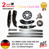 AP03 Timing Chain Kit For BMW E90 E91 E92 E93 E60 E61 N47 518-535d 1.8 / 2.0 Diesel Engine 13527797903  11318510014