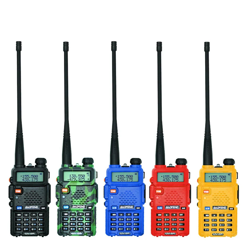 Baofeng UV-5R Walkie Talkie Professional CB Ham Radio Station Baofeng UV 5R Transceiver 5W VHF UHF Portable UV5R Hunting Radios