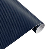 30cmx127cm 3D Carbon Fiber Vinyl Car Wrap Sheet Roll Film Car Stickers and Decal Motorcycle Auto Styling Accessories Automobiles