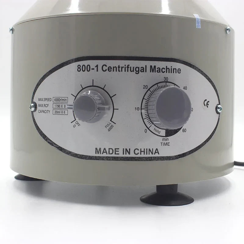 800-1 Electric Laboratory Centrifuge Medical Practice Machine Supplies PRP PRF Plasma 4000rpm 1790g 6pcs 20ml Tube 900-2 900-1S