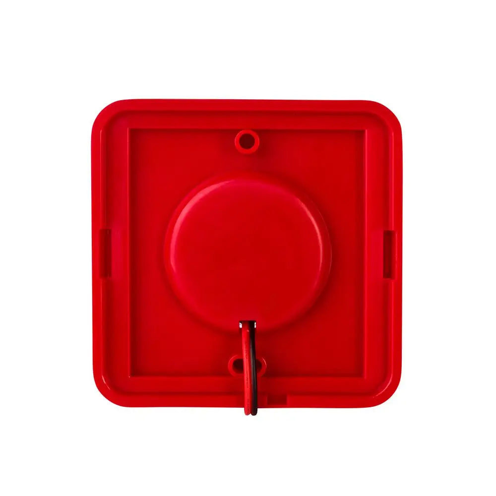 Security Alarm DC24V Alarm Siren With Flashlight 100dB Sounder Fire Siren With Strobe For Conventional Fire Alarm System