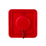 Security Alarm DC24V Alarm Siren With Flashlight 100dB Sounder Fire Siren With Strobe For Conventional Fire Alarm System