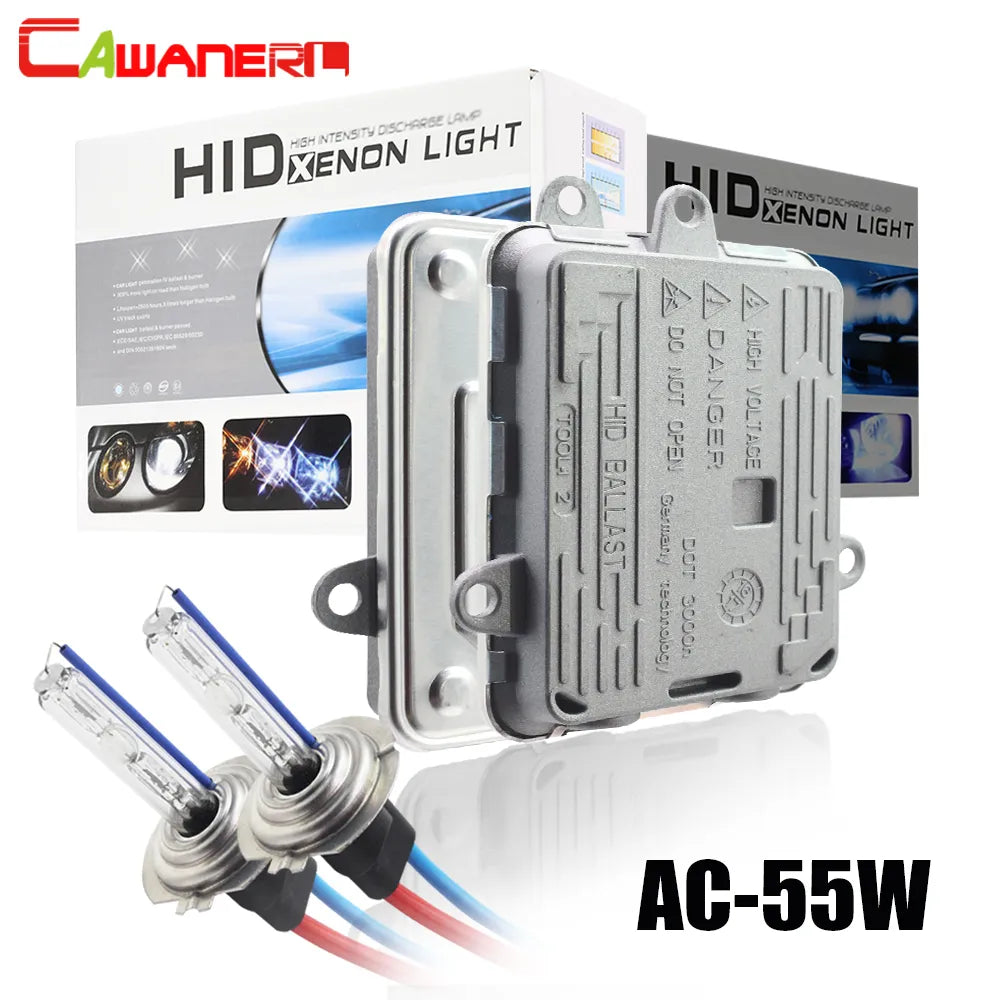 H1 H3 H7 H8 H11 9005 HB3 9006 HB4 881 880 9012 Car Xenon Light HID Kit AC Ballast + Bulb 55W 3000K-8000K For Headlight Fog Light