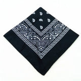 12pcs Polyester Cotton Cashew Flower Hip-hop Bandanas For Women Pocket Square Head Neck Scarf Wristband Handkerchief Men