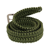 Tactical 550 Paracord Parachute Cord Waist Belt Survival Woven Belt Camping Hunting Hiking Survival Emergency With Metal Buckle