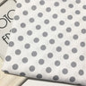 100% Cotton Twill Textile BLACK RED GRAY Polka Dots Check Fabrics for DIY Crib Bedding Cushion Apparel Craft Handwork Home Decor