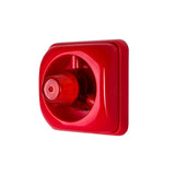 Security Alarm DC24V Alarm Siren With Flashlight 100dB Sounder Fire Siren With Strobe For Conventional Fire Alarm System