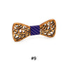 New arrival Fashion Apparel Accessories Ties Boys Wooden Bow ties Kids Children Bowties Butterfly Cravat Wood tie