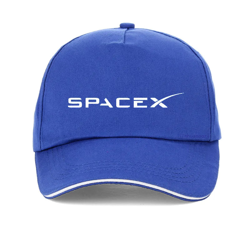 SpaceX Space X Logo cap Men Women 100%cotton car Baseball caps Unisex Hip Hop adjustable Snapback Hat