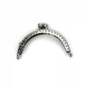 5 Pcs/Lot 8.5 CM Size Double Bead Semicircular Metal Purse Frame Kiss Clasp Clutch DIY Bag Accessory