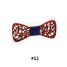 New arrival Fashion Apparel Accessories Ties Boys Wooden Bow ties Kids Children Bowties Butterfly Cravat Wood tie