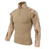 US Army Tactical Military Uniform Airsoft  Camouflage Combat-Proven Shirts Rapid Assault Long Sleeve Shirt Battle Strike