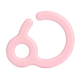 Chenkai 20pcs baby dummy pacifier Hook Food Grade PP Baby shower Teether Toy Attach to Car seat handles Stroller playpen bars