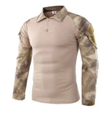 US Army Tactical Military Uniform Airsoft  Camouflage Combat-Proven Shirts Rapid Assault Long Sleeve Shirt Battle Strike