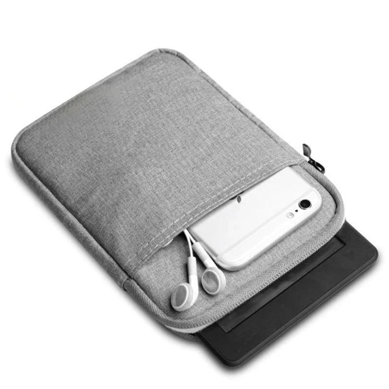 HUWEI 6" Tablet Sleeve Bag For Kindle Paperwhite Case 6/7/10/11th For Kindle 10th 11th E-book Shockproof Pockets Pouch cover 6.8