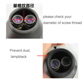 1X Dustproof Glass Stereo Microscope Objective Protective Glass Microscope Parts & Accessories Eye shield