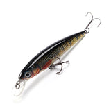 FTK Fishing Lure 1 pc  Bass Lure 100mm/12g Floating Hook Accessories Sinking Wobblers Hard Lure 3D Eye Fishlike Slow Floater HF