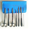 4pcs or 7 pcs /set Dissector Microscope Dissecting tool kit for specimen making Microscope parts & accessories Stainless steel