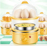 Electrical Egg Steamer 30 Minutes Timer Auto Power Off Dry-Fire Protection Mini Breakfast Maker Children Food Cooker