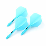 CUESOUL Integrated Dart Shaft and Flights Standard Shape M-28mm