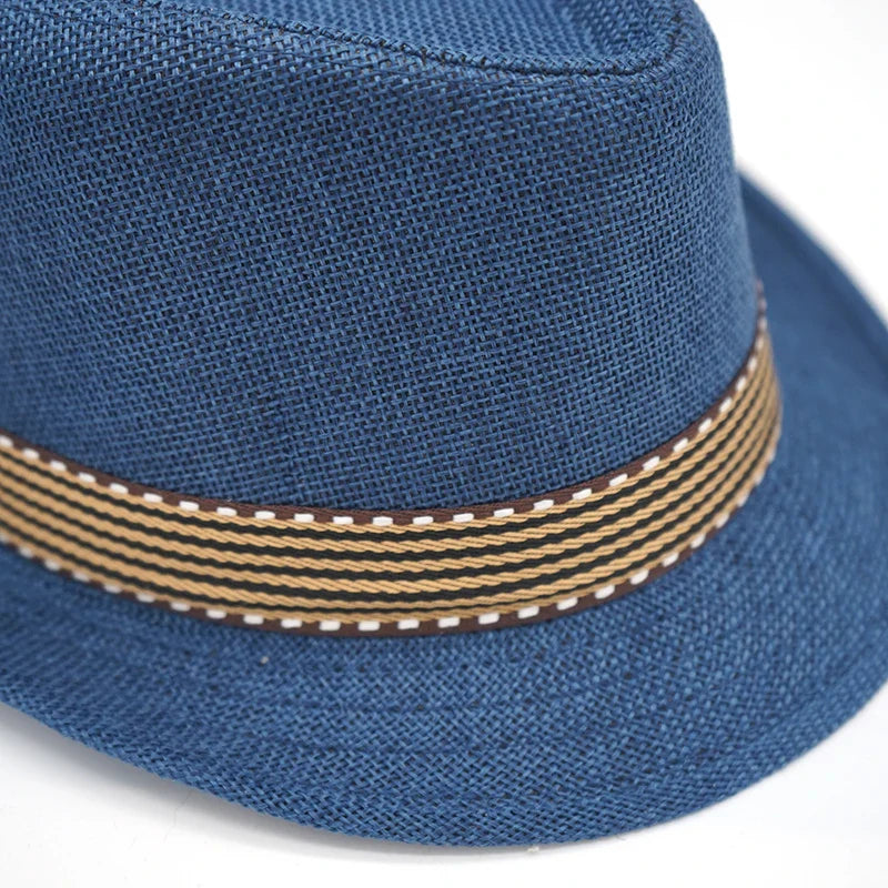 2019 Straw Cap Baby Hats Children Jazz Cap Bucket Hat Sun Cap Summer Hat For Girls Boys Panama Hat Photography Props