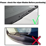 Misima Windshield Windscreen Wiper Blades For Ford Mondeo 5 Front Window Wiper For Ford Fusion 2014 2015 2016 2017 28"+ 28"