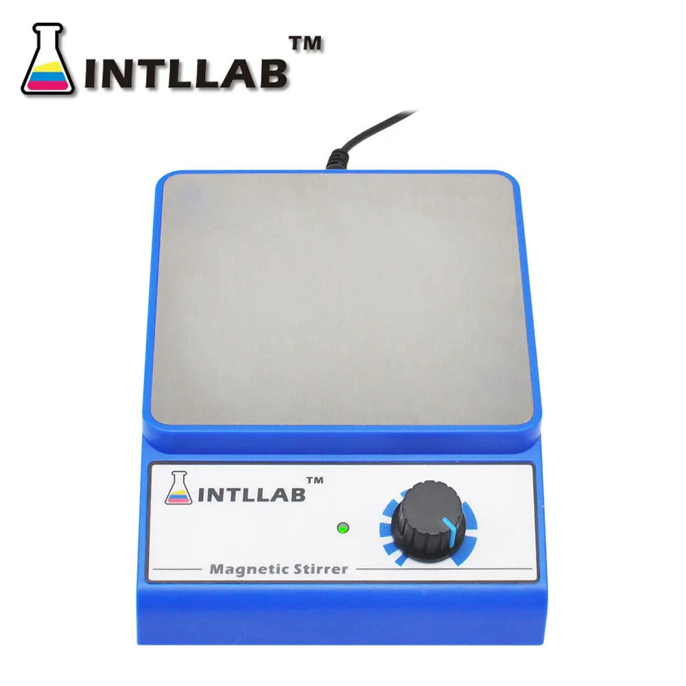 INTLLAB Magnetic Stirrer Magnetic Mixer with Stir Bar 3000 rpm Max Stirring Capacity: 3000ml