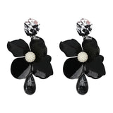 New Design Fashion Bohemin Flowers Drop Earrings Trendy Statement ZA Dangle Earrings For Women Brand Pendientes Jewelry Bijoux