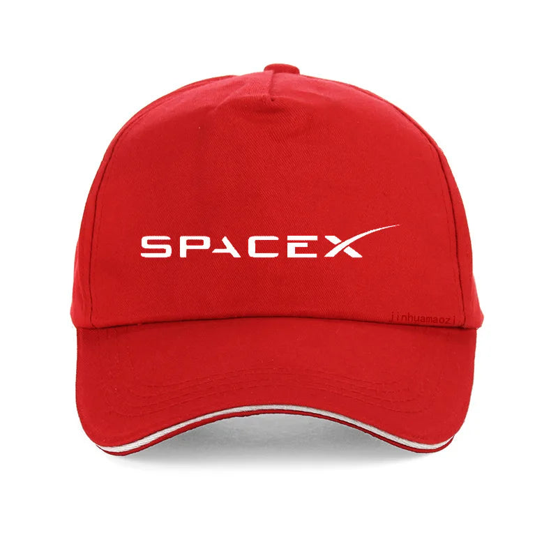 SpaceX Space X Logo cap Men Women 100%cotton car Baseball caps Unisex Hip Hop adjustable Snapback Hat