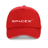 SpaceX Space X Logo cap Men Women 100%cotton car Baseball caps Unisex Hip Hop adjustable Snapback Hat