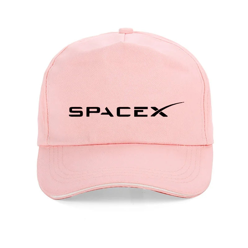 SpaceX Space X Logo cap Men Women 100%cotton car Baseball caps Unisex Hip Hop adjustable Snapback Hat