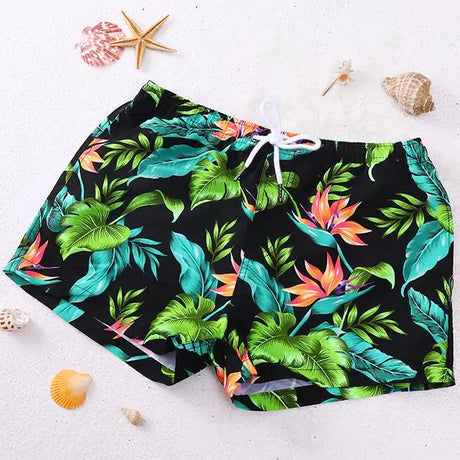 Men's Printed Board Shorts Quick Dry Beach Shorts Swim Trunks Male Bikini Swimwear Surfing Shorts Short De Bain Homme Banadore