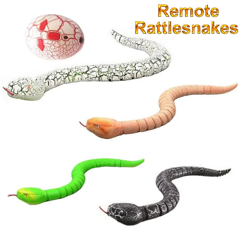 Remote Control RC Rattlesnakes Snakes Animal Tricksy Toys For Kid FSWOB