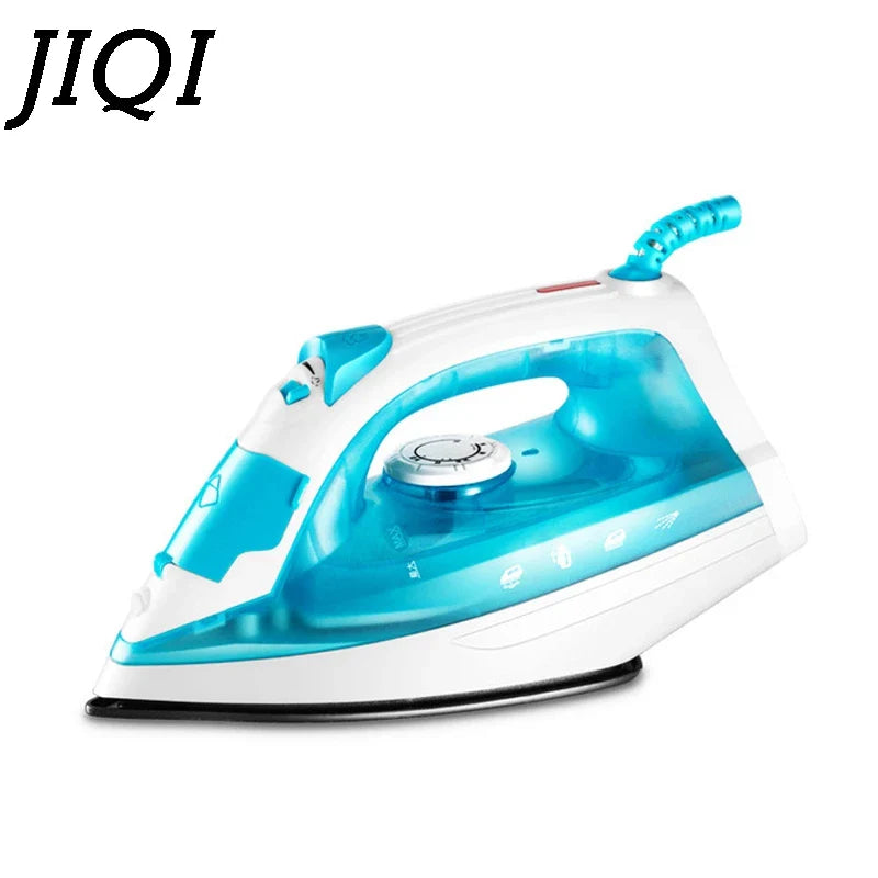 JIQI Handheld Garment Steamer Electric Steam Iron Soleplate laundry Ironing Machine Mini Travel Clothes Fabric Flatiron