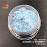 TCT-088 Mermaid  Rainbow Pigment Mirror Pigment Chrome Aurora Chameleon For Nail Art Decorations Makeup Facepaint Manual DIY