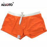 Sexy Beach Shorts Men Zipper Pocket swimsuit Mens Shorts Fast Dry Casual Boardshorts Joggers Trunks Summer Short homme masculino