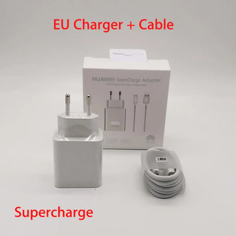 Original Supercharge charger for Huawei P20 p10 pro plus mate 9 10 20 mobile phone charger honor 10 note10 5A super Charge EU