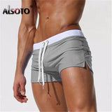 Sexy Beach Shorts Men Zipper Pocket swimsuit Mens Shorts Fast Dry Casual Boardshorts Joggers Trunks Summer Short homme masculino